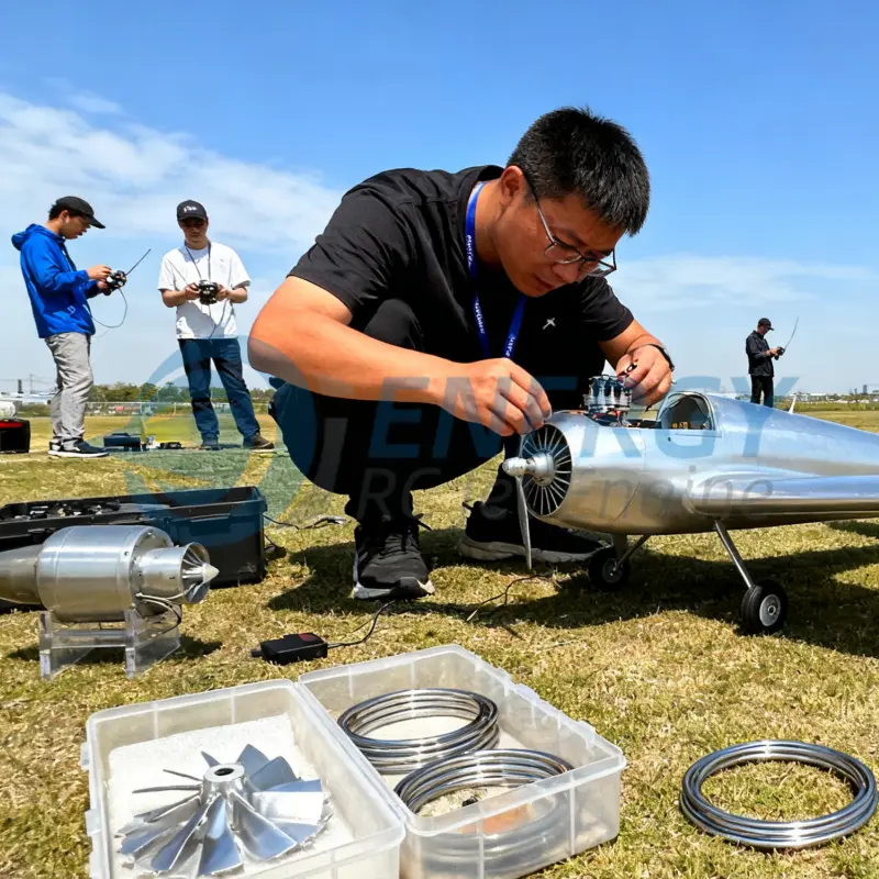 Civil Aerospace Propulsion Research and Experimental Power Platforms using high-performance RC jet turbine engines, mini jet engines, and micro turbine propulsion systems for aerospace research, civil aviation testing, and UAV propulsion development – Energy RCJetEngine.