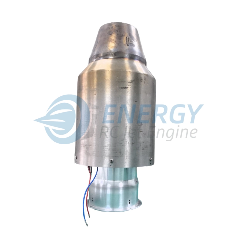 EN-P120 120 kgf advanced RC turbine jet engine by Energy RcJetEngine, heavy-class high-thrust power system for giant RC model jets, civil UAVs, and professional aeromodelling applications