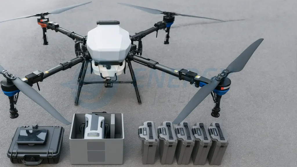 ENHN-ZB75L agricultural drone manufacturer and factory for high-precision crop spraying UAVs supplied to the USA, Russia, Saudi Arabia, UAE, Turkey, Australia, Argentina, and Brazil by Energy-RCJetEngine