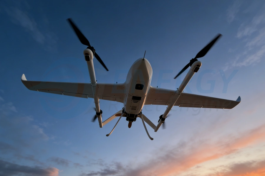 AeroSentinel fixed-wing VTOL long-endurance aerial surveillance and inspection UAV system from a global UAV manufacturer and factory supplier.