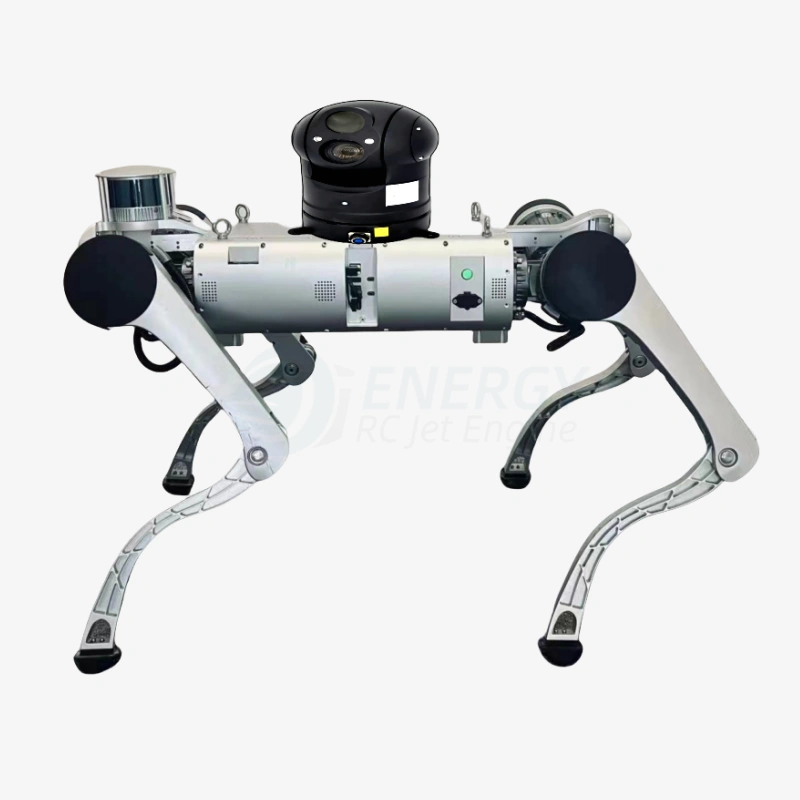 Advanced quadruped robot for industrial inspection, autonomous patrol, and complex terrain operations