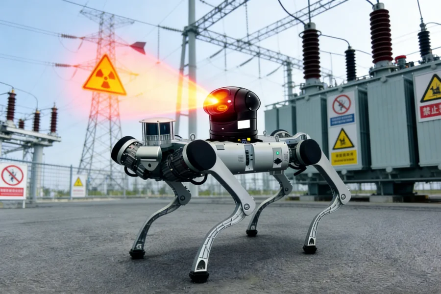 Industrial inspection quadruped robot for power plants and oil & gas facilities operating in complex environments – Energy RCJetEngine