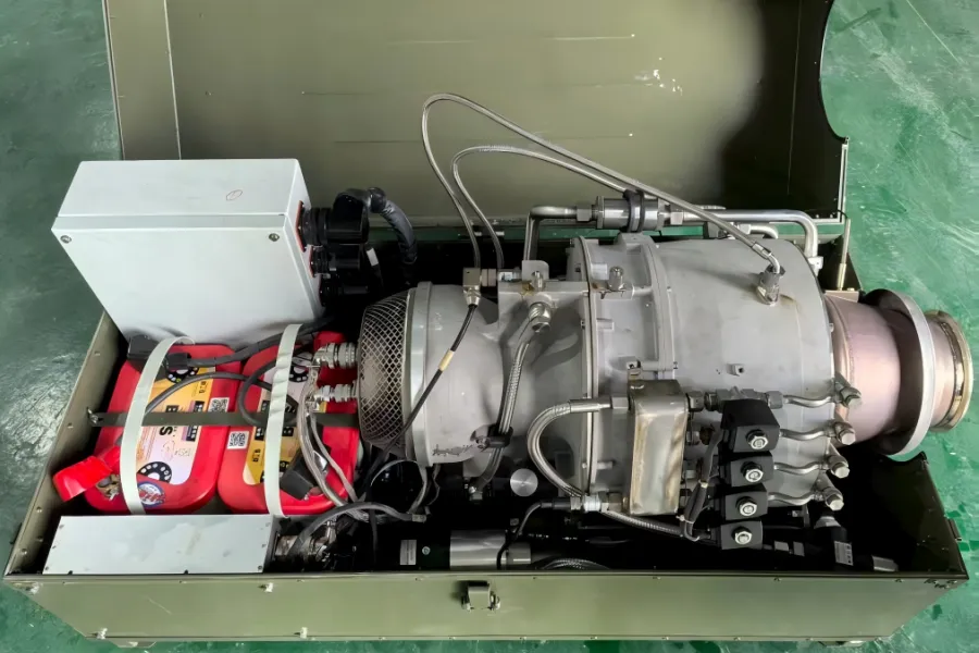 Professional jet-propelled smoke generator for military and security applications by Energy RCJetEngine