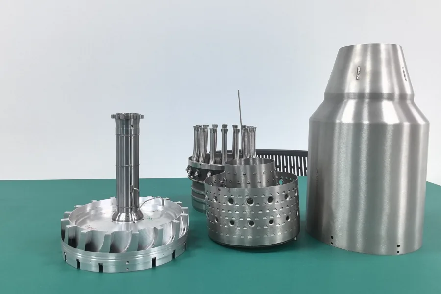 100kgf Thrust Class Turbojet Engine Components with High Precision Machining, Turbine Core Parts and Gas Turbine Assemblies Manufactured by Professional Turbojet Engine Factory for UAV Propulsion and Aviation Applications